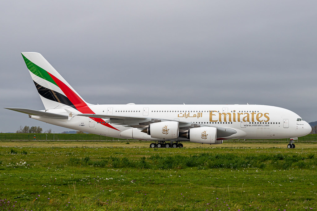 A380-842 Emirates F-WWSH - A6-EVS MSN272