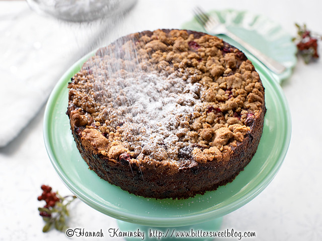 Cranberry Gingerbread Buckle 1