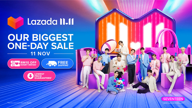 (Photo 1) Lazada 11.11 Biggest One-Day Sale