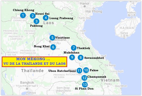Mékong-Laos-Thaïlande