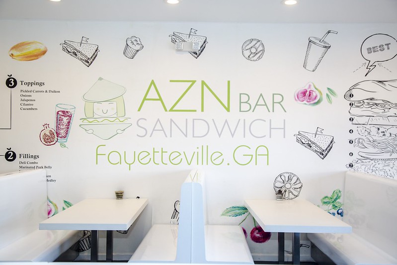 AZN Sandwich Bar Franchise, Lafayette, GA, Photo by Tuyen Chau