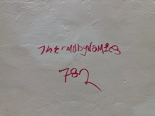 Thermodynamics graffiti
