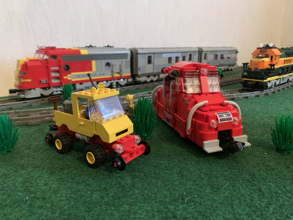 Evans Auto-Railer and classic Lego