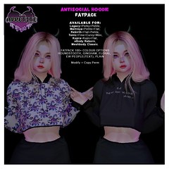 [APPETITE] ANTISOCIAL Hoodie Coming to IBTC on 13th