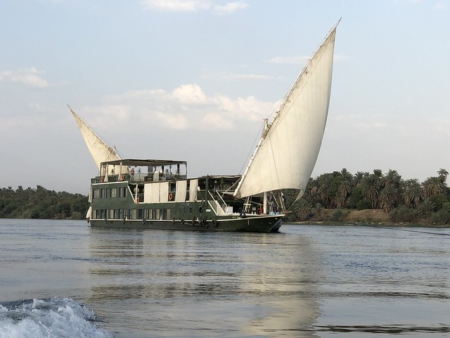 Así es la dahabeya con la que surcamos (y surcaremos) las aguas del Nilo en Egipto