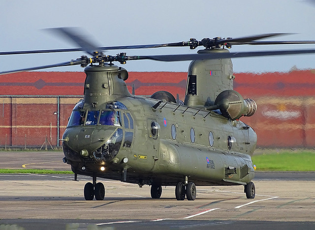 ZA714 Boeing Chinook HC.6A of the Royal Air Force