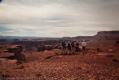 Overlooking Monument Basin, Island in the Sky District, Canyonlands National Park, Utah