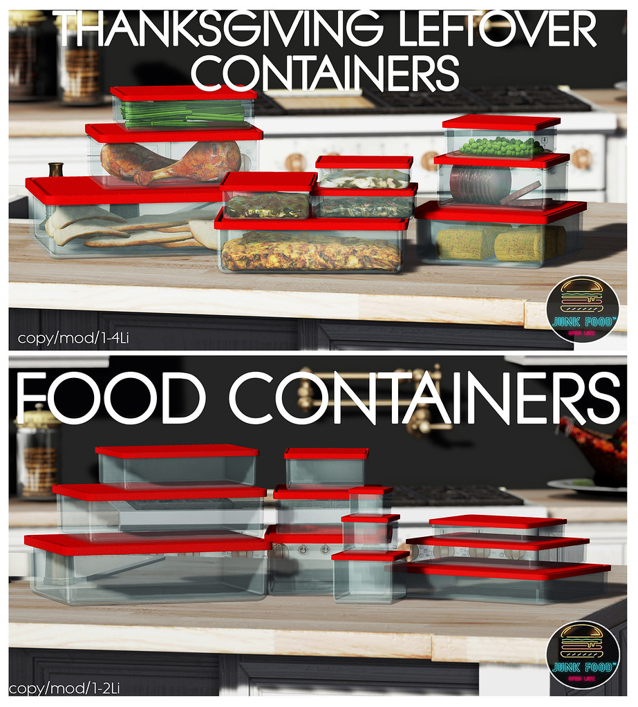 Junk Food – Food & Thanksgiving Containers Ad