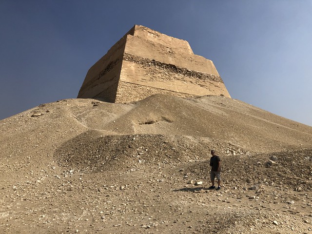 Sele en la Pirámide de Meidum (Egipto)