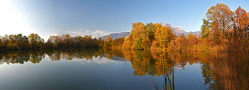 slovenija autumn lake fall landscape outside outdoors pond hiking slovenia biking naturalreserve bobovek uppercarniolia