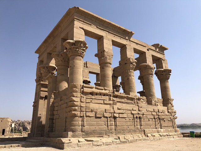 Kiosko de Trajano en el templo de Philae (Aswan, Egipto)