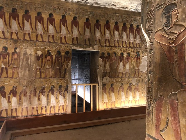Tumba de Seti I en el valle de los Reyes (Luxor, Egipto)