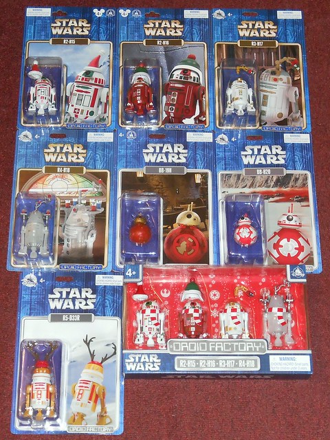 Disney - Holiday Droid Factory Figures