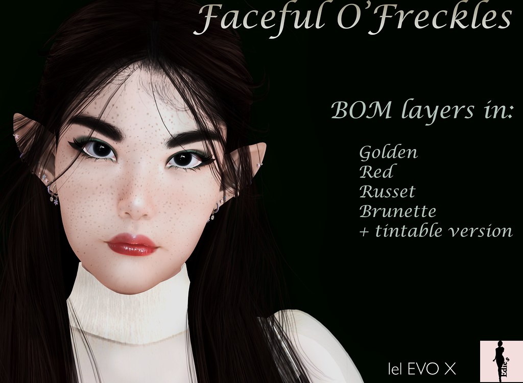 Faceful O'Freckles (SL F&O Group Gift)