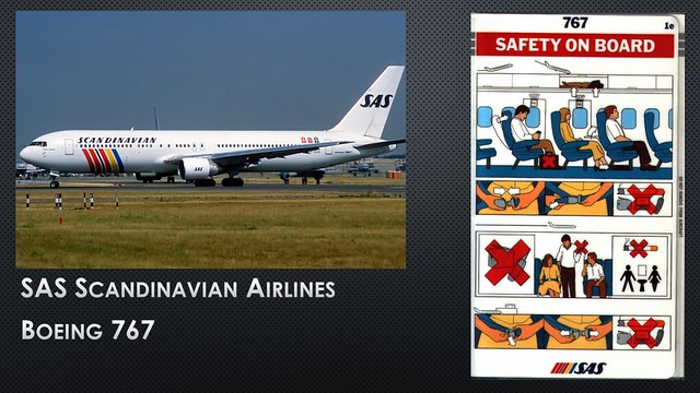 404_SAS Scandinavian Airlines Boeing 767