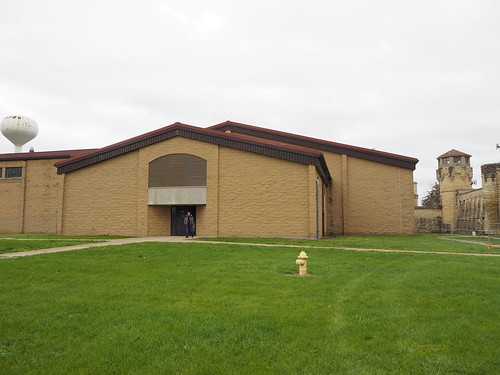 Joliet Prison gymnasium entrance