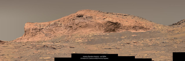 Maria Gordon Notch - Curiosity, sol 3294