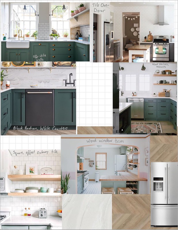 Overall Kitchen Inspiration Board