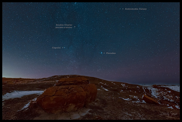 Red Rock Coulee & Pleiades_with_Labels