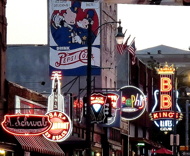 Beale Street Neon, Memphis TN (2013)