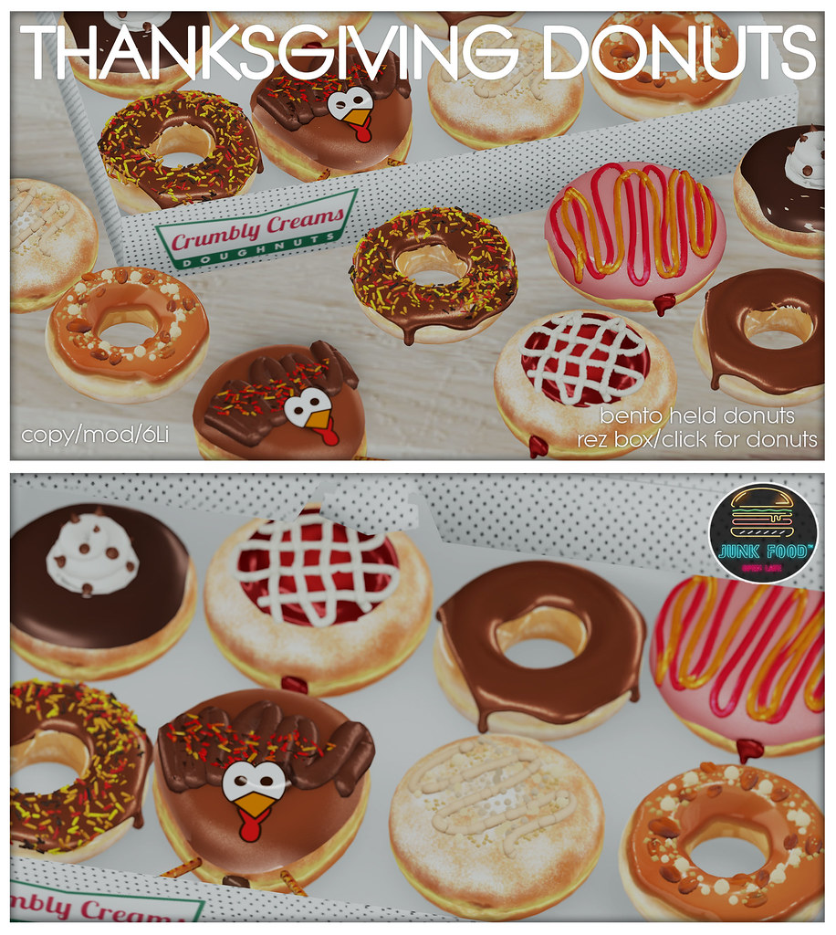 Junk Food – Thanksgiving Donuts Ad