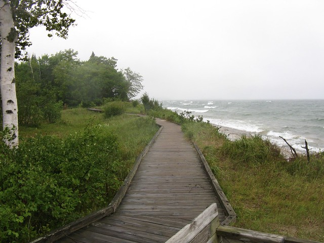 Point Iroquois boardwalk