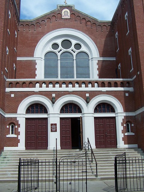 Toronto Ontario -  Canada  - Originally - The Henry Street Beth Jacob Synagogue  - 1922 - Now  The   Holy Trinity Russian Orthodox Church.