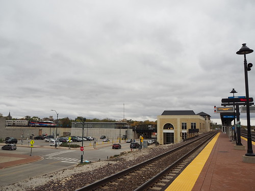 Rock Island District train at Joliet from the Amtrak/Heritage Corridor platform