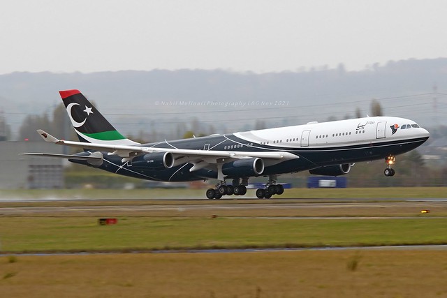 Libya Government 5A-ONE Airbus A340-213 cn/151 