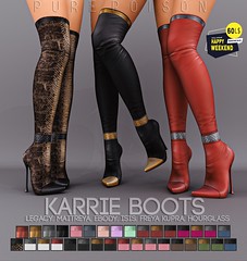 Pure Poison - Karrie Boots - Happy Weekend