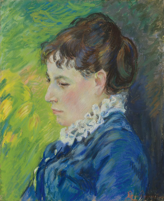 Armand Guillaumin - Portrait of the Artist`s Wife - 1888