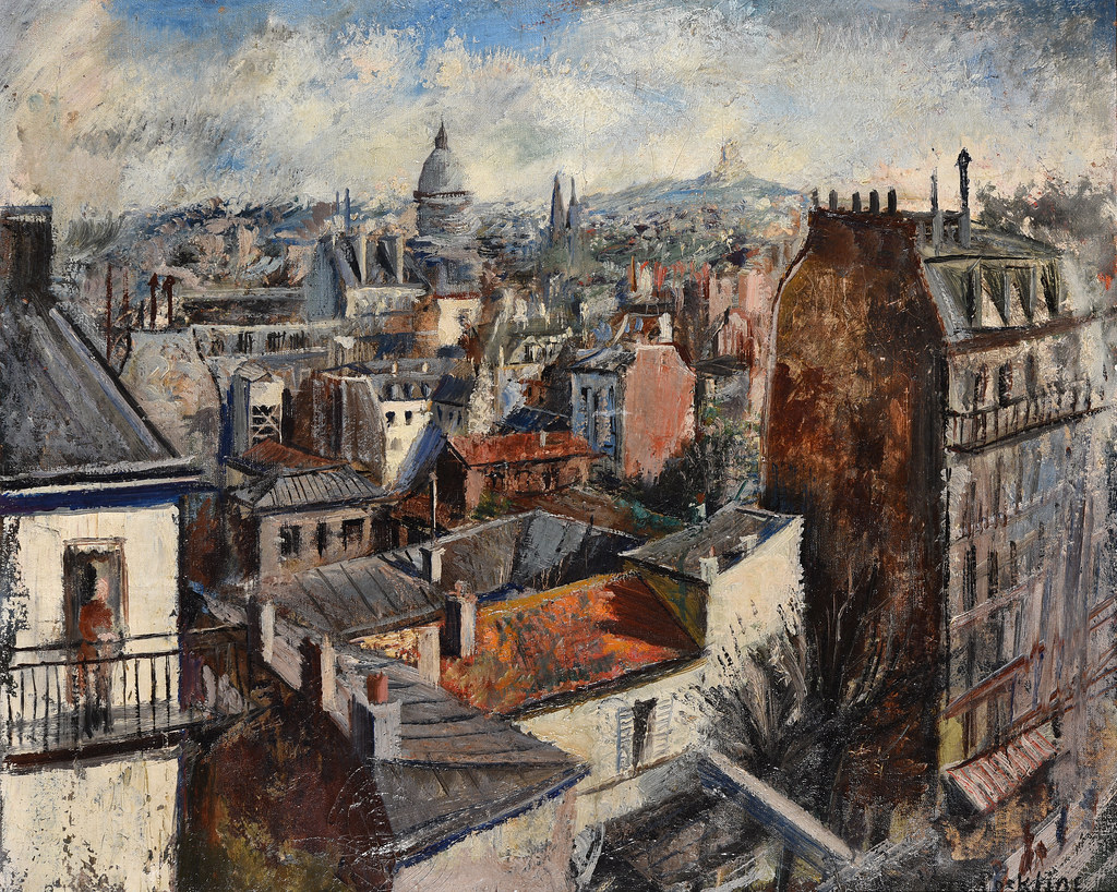Вера Рохлина «Вид на крыши Парижа»