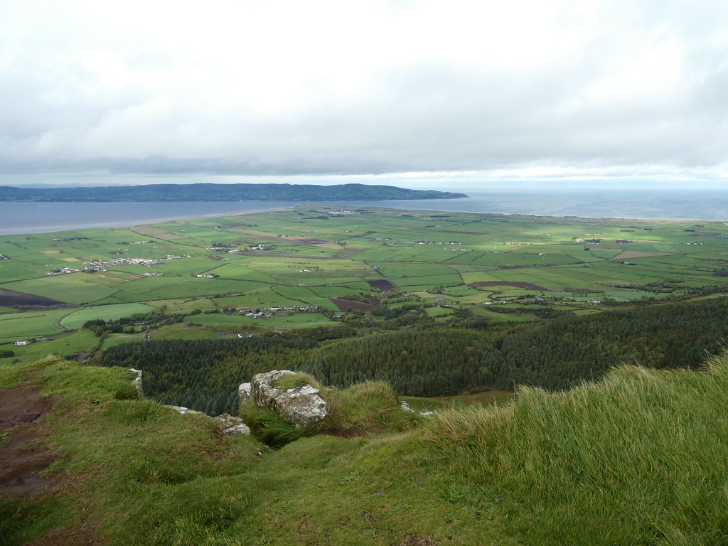 View from the summit of Binevenagh Mountain, Northern Ireland