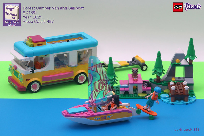 Forest Camper Van and Sailboat 41681 | Friends | Buy online at the Official  LEGO® Shop US