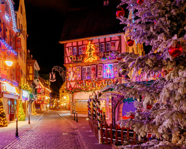 Alsacia francesa en Navidad