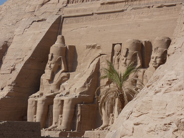 Templo de Ramsés II en Abu Simbel (Egipto)