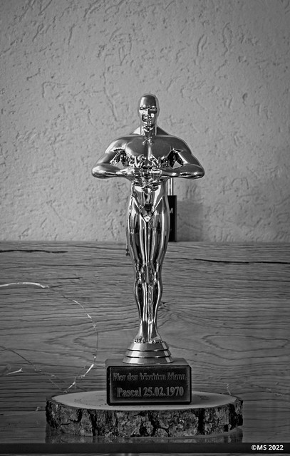 The oscar goes to the best husband in the world