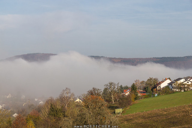 A foggy Dilsberg Morning in November 2021 (Part of a Timelapse: https://youtu.be/hWzew0IpMNY) 01