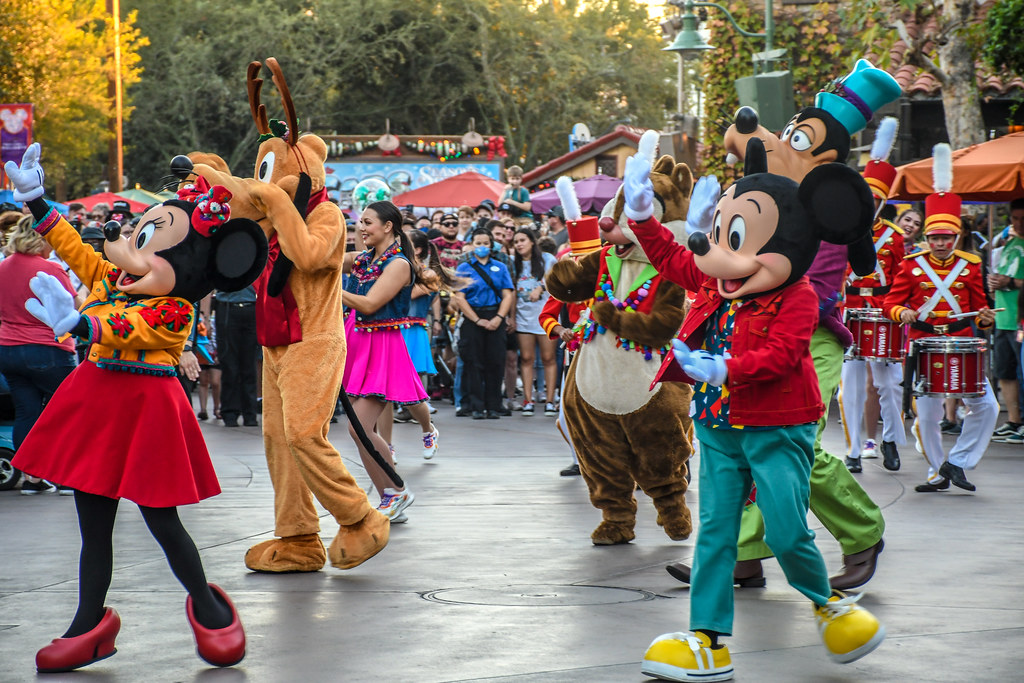 DCA Mickey and friends Christmas