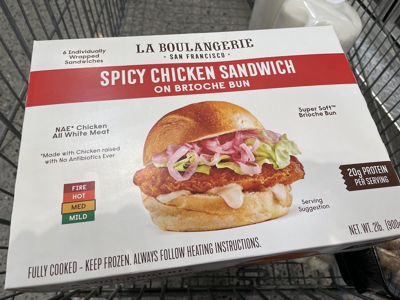 La Boulangerie Spicy Chicken Sandwich - 6pk