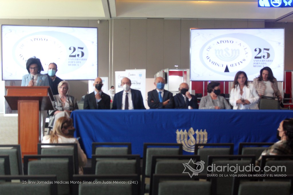 25 aniv Jornadas Médicas Monte Sinaí Comunidad judía México