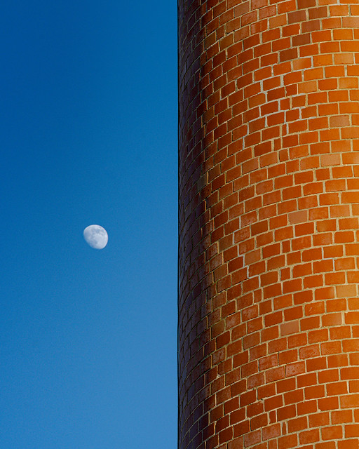 Moon and Canada Packers' Chimney Stack