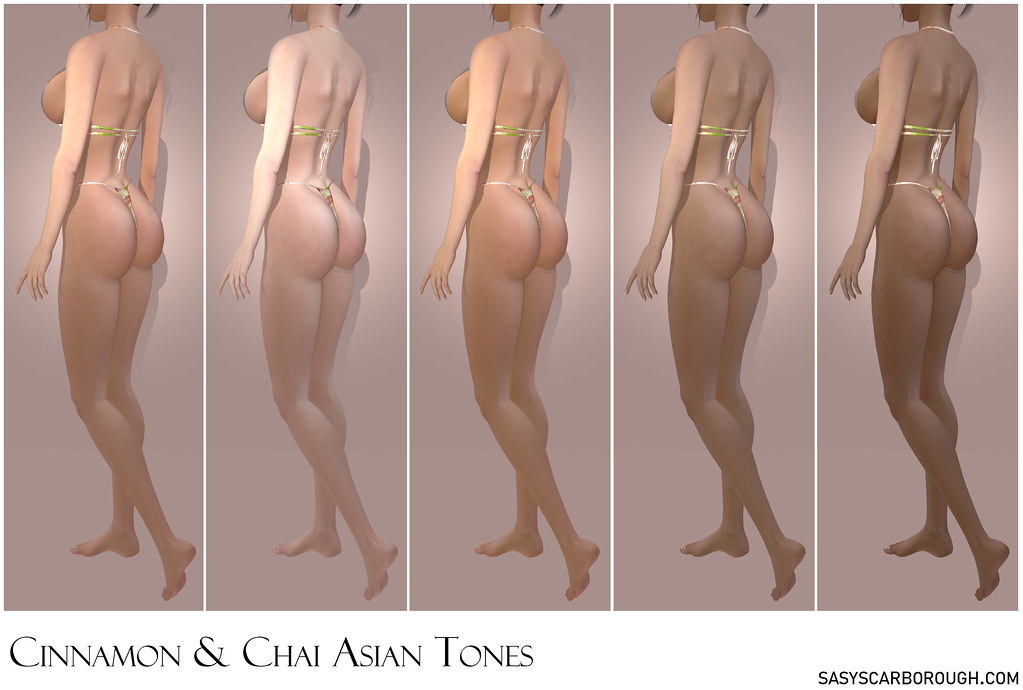 Cinnamon & Chai Asian Tones Collage