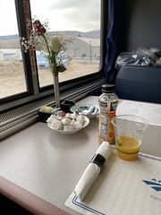Breakfast in the Dining Car