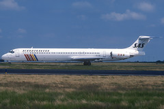 Scandinavian MD-81 SE-DIL CDG 16/06/1997