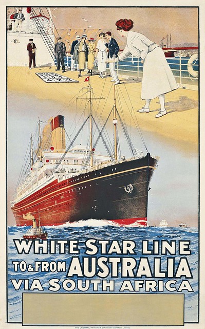 WHITE STAR LINE - 1914c