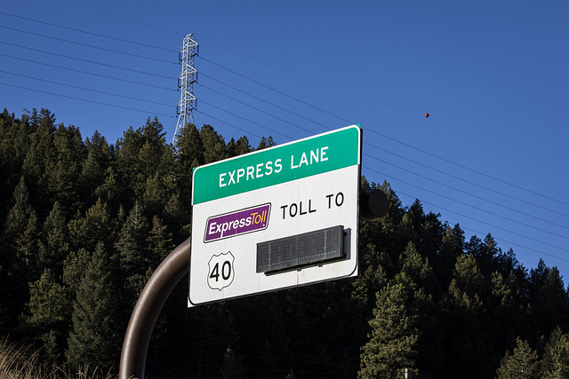 Mountain Express Lanes WB - November, 2021