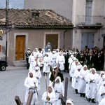 Calitri (AV), 1981, Processione del Venerdì Santo.