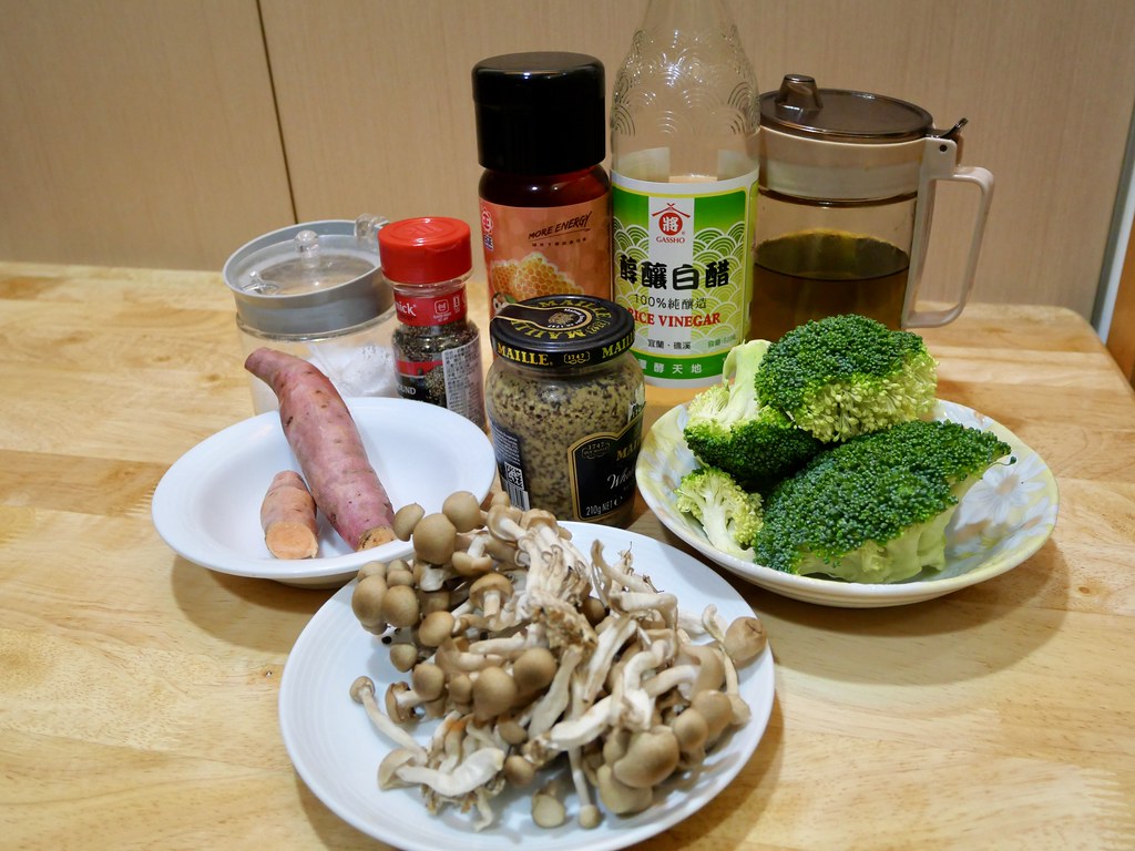 花椰菜千禧菇料理