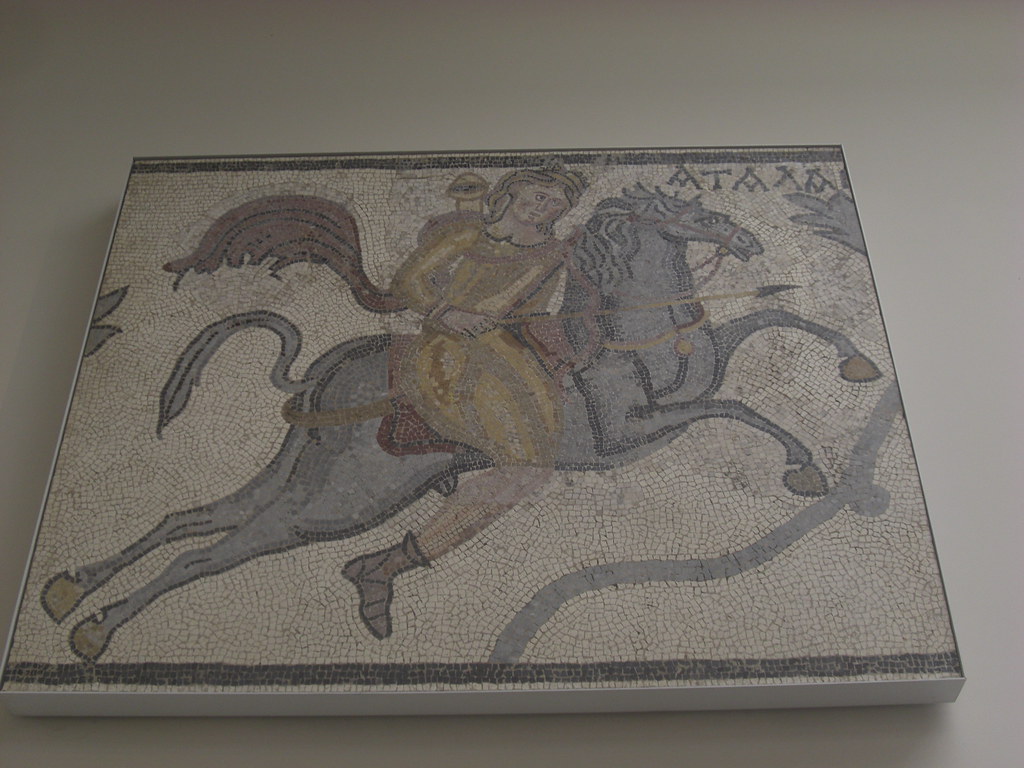 Mosaic of Atalanta